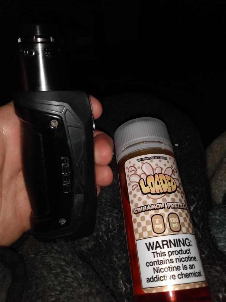 Cinnamon Pretzel Loaded 120ml - Customer Photo From Brandon 