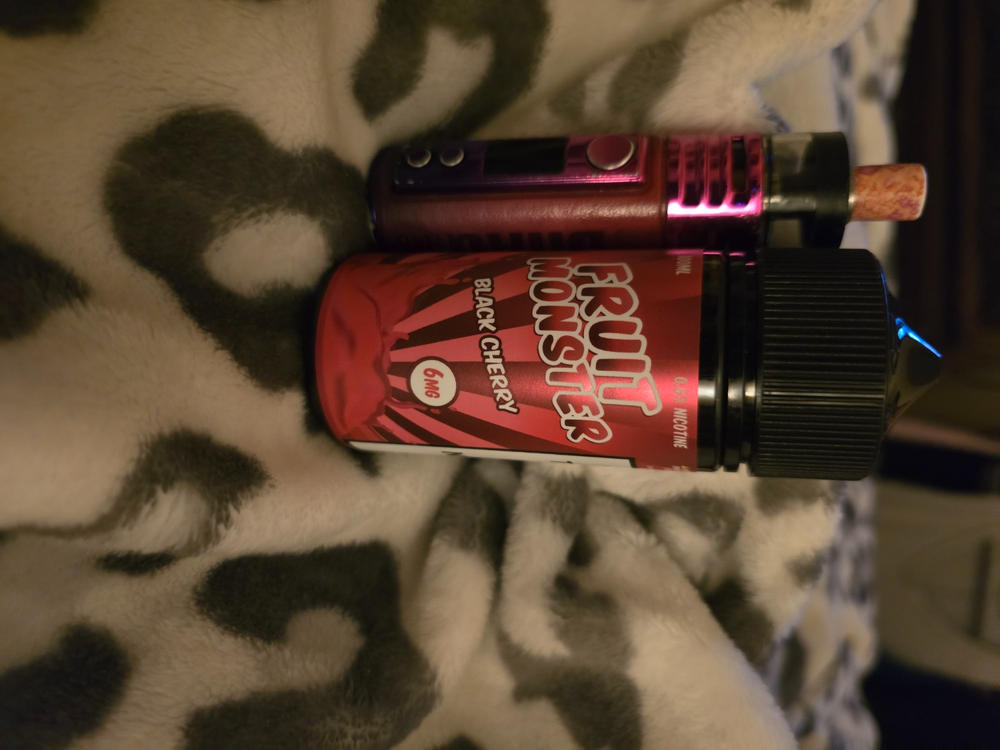 Black Cherry FRUIT MONSTER LIQUIDS 100ml - 6 MG - Customer Photo From Anonymous