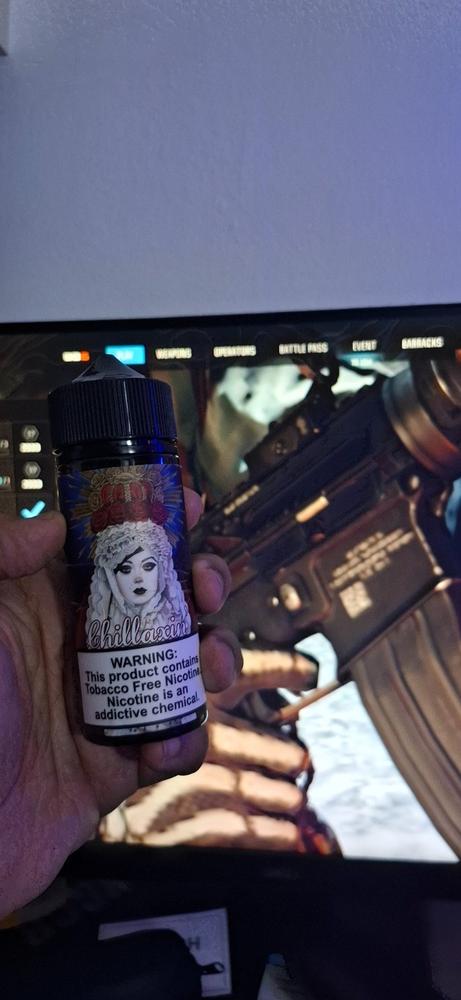 Chillaxin ADAM BOMB 120ml - 6 MG - Customer Photo From Anonymous