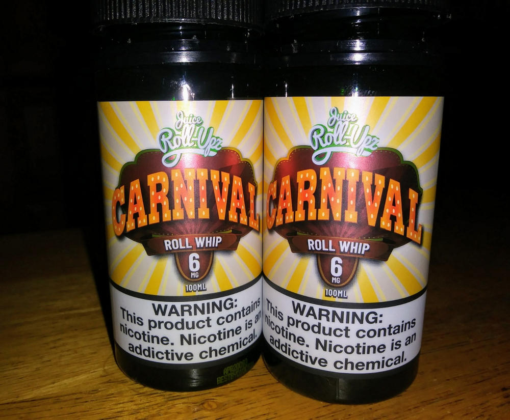 Roll Whip By Carnival Juice Roll Upz 100ml - 3 MG - Customer Photo From Anonymous