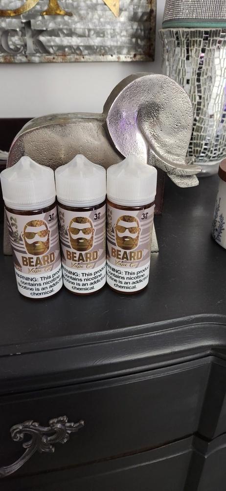 BEARD Vape Co Bundle 3x120ml (360ml) - Customer Photo From Teneshia Lusk