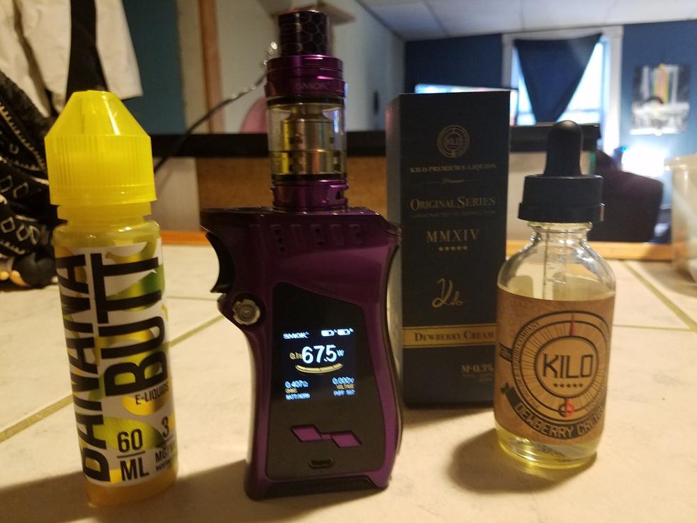 SMOK Mag 225W Starter Kit & TFV12 Prince Tank - Customer Photo From Brittany T.