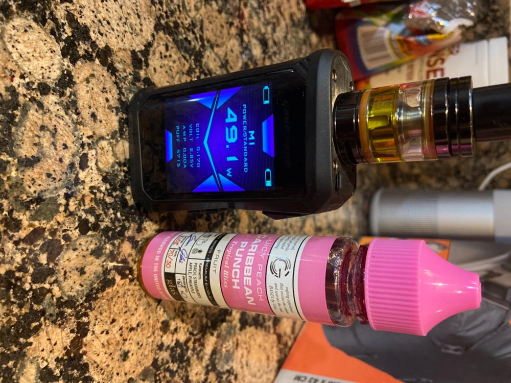 Caribbean Punch By Glas Vapor Basix Series 60ml - Customer Photo From Anonymous