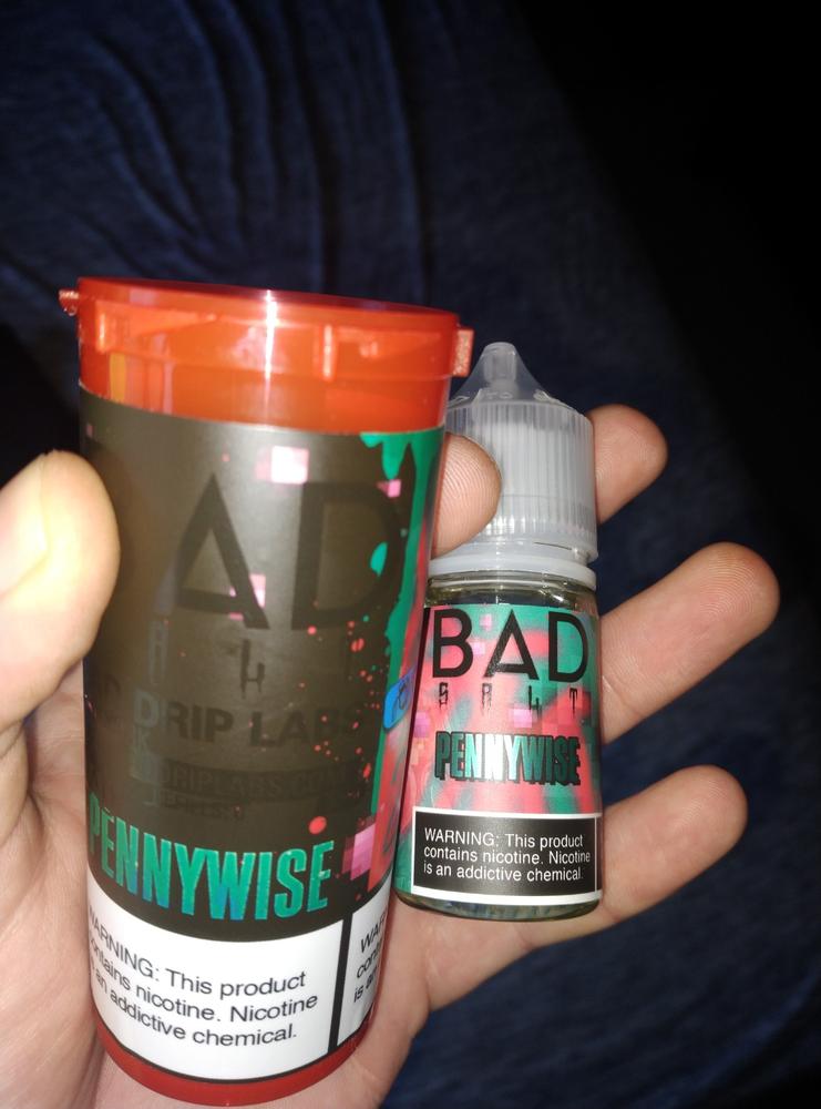 Pennywise Salt By Bad Salt Clown 30ml - 45 MG - Customer Photo From Anonymous