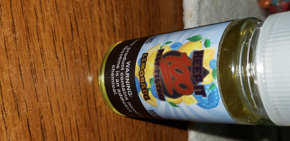 OG Summer Blue By Keep It 100 E-Liquid - Customer Photo From Wesley Dunnam