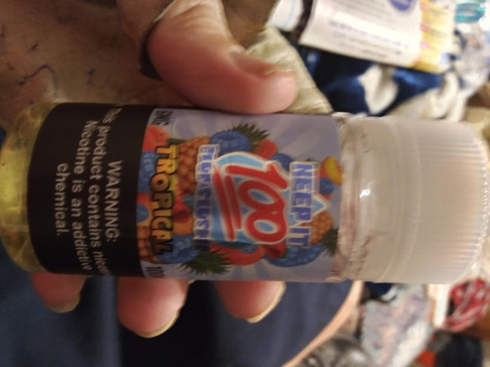 OG Tropical Blue By Keep It 100 E-Liquid - Customer Photo From Kenneth ONeal