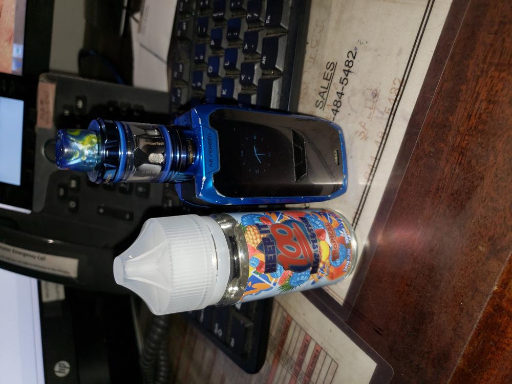 OG Tropical Blue By Keep It 100 E-Liquid - Customer Photo From Justin T.