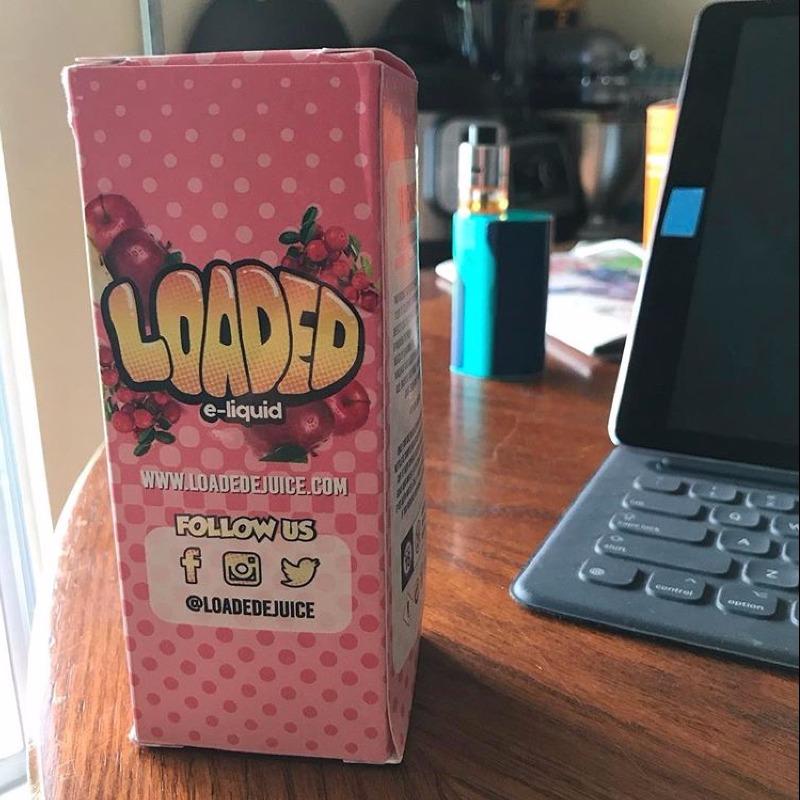 Cran Apple By Loaded E-Liquid 120ml - Customer Photo From Victor A.