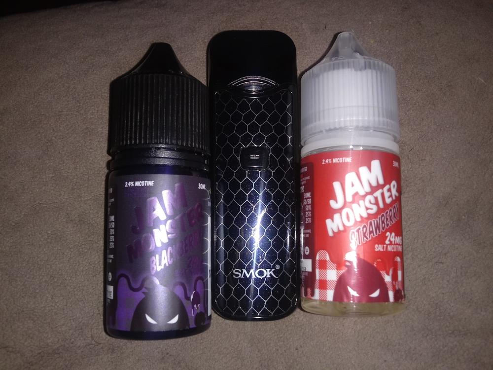 Strawberry by Jam Monster SALTS 30ml - Customer Photo From Mike G.