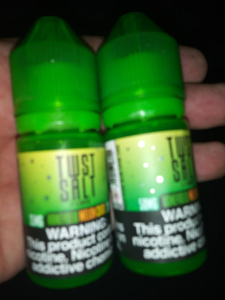 Honeydew Melon Chew by Twist Salt E-liquid 60ml - 35 MG - Customer Photo From Oryan Floyd