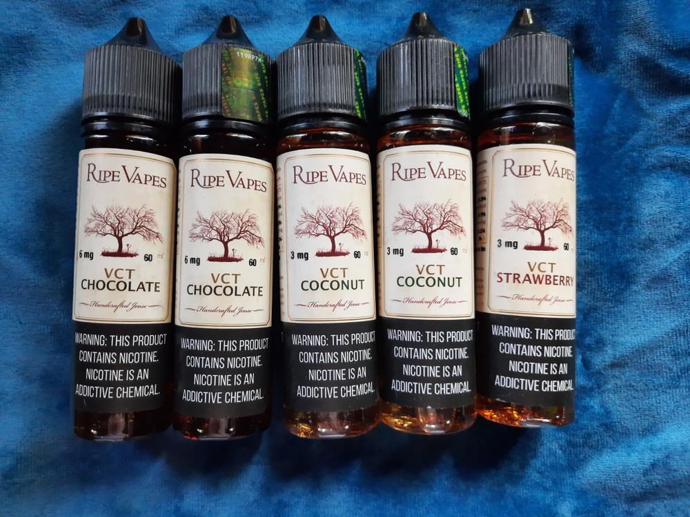 VCT Ripe Vapes E-Juice Bundle 5x60ml (300ml) - Customer Photo From Connie Staples