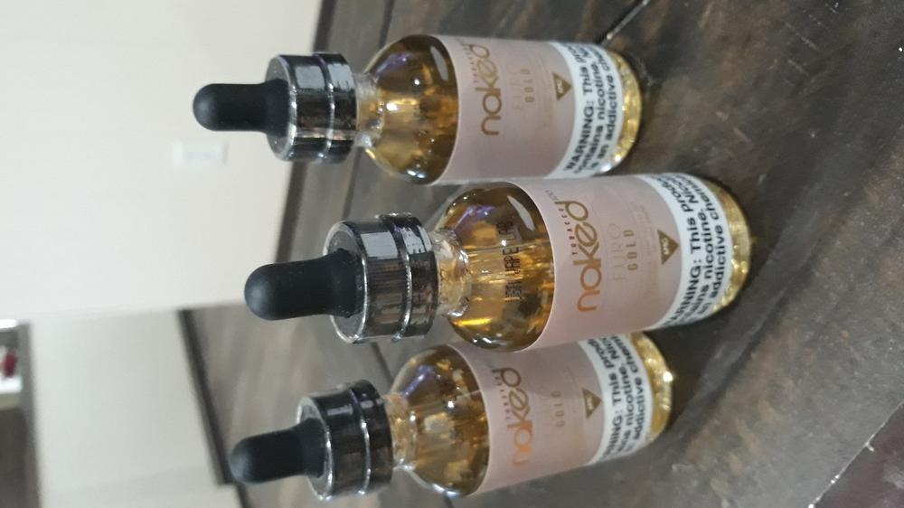 Euro Gold Naked 100 Tobacco Ejuice 60ml - 3 MG - Customer Photo From Leticia K.