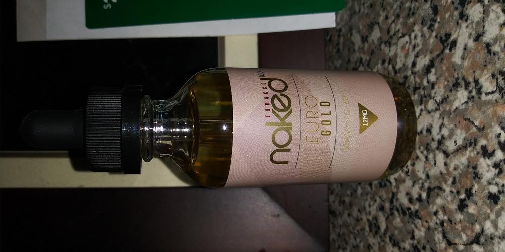Euro Gold Naked 100 Tobacco Ejuice 60ml - 3 MG - Customer Photo From Anonymous
