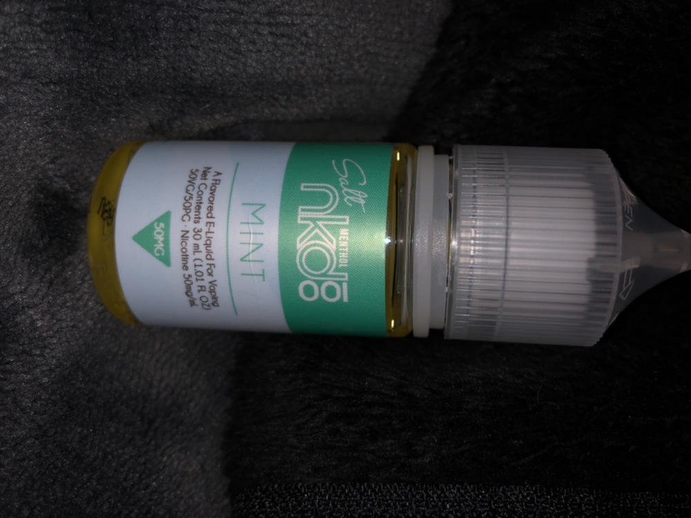 Mint by NKD 100 Salt 30ml - 35 MG - Customer Photo From Anonymous