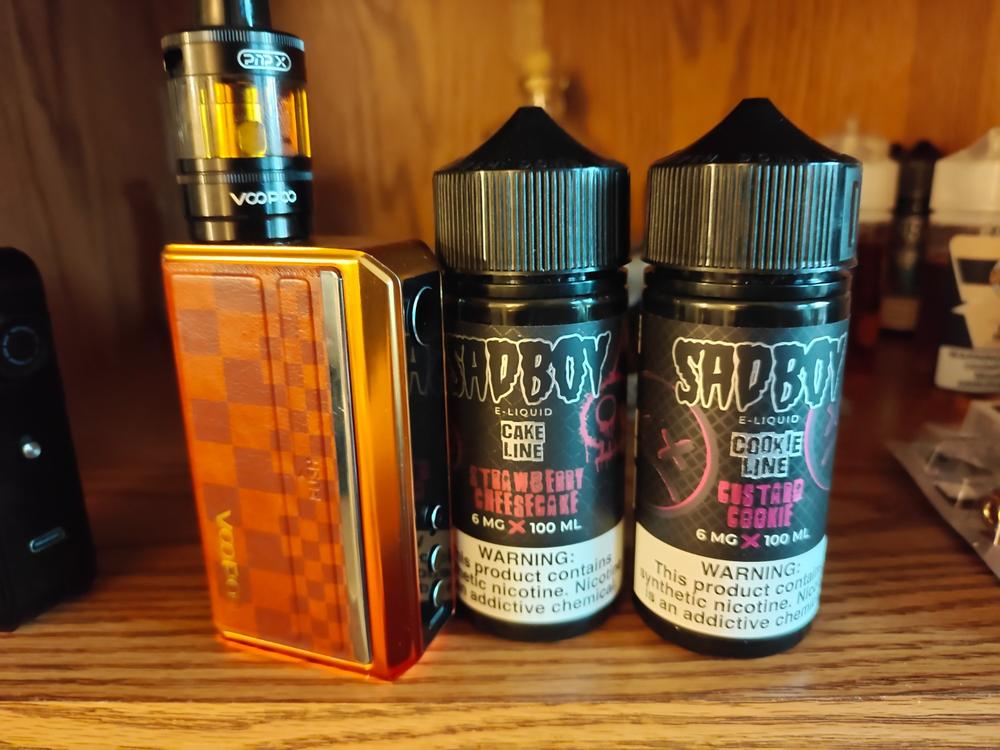 SadBoy E-Liquid Bundle 3x100ml (300ml) - Customer Photo From Anonymous