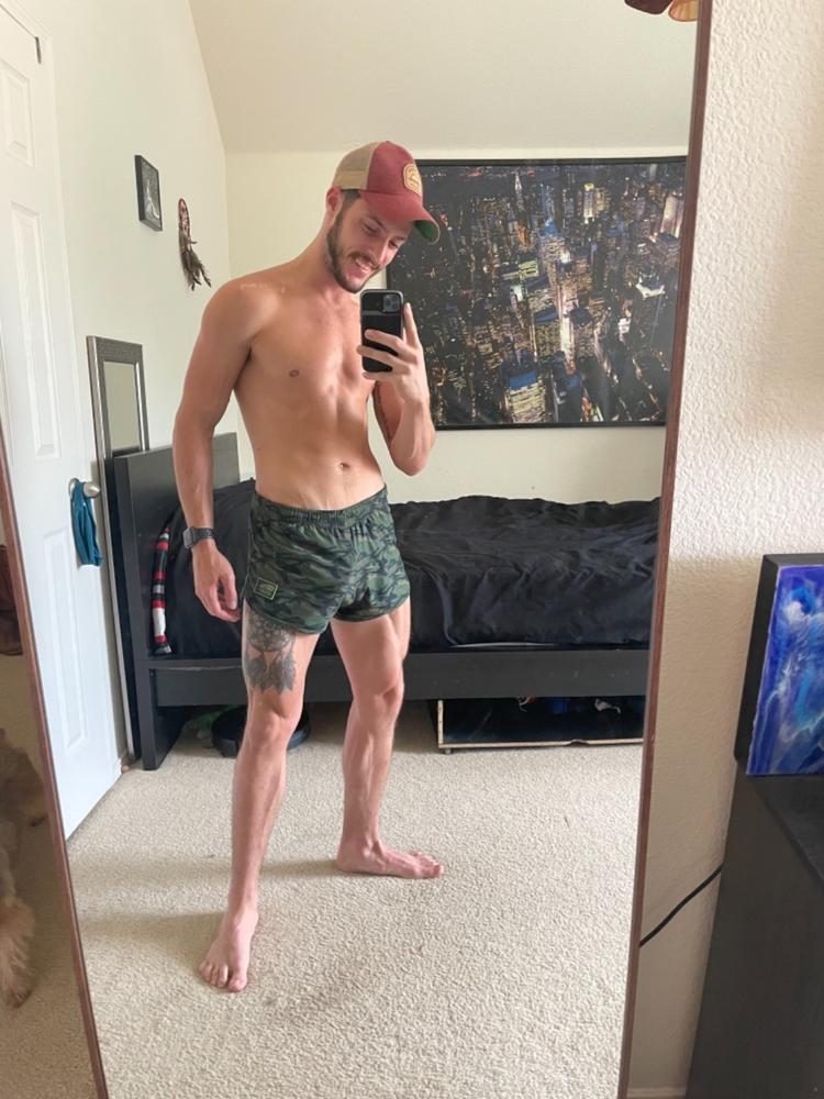 Jungle Naked Warrior Camo Ranger Panties Silkies Shorts | Sunga Life - Customer Photo From Slaton Wright