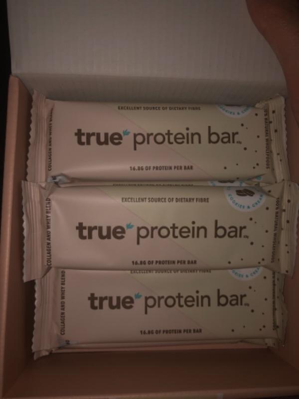 True Protein Bar - Customer Photo From Jarrod Mosele