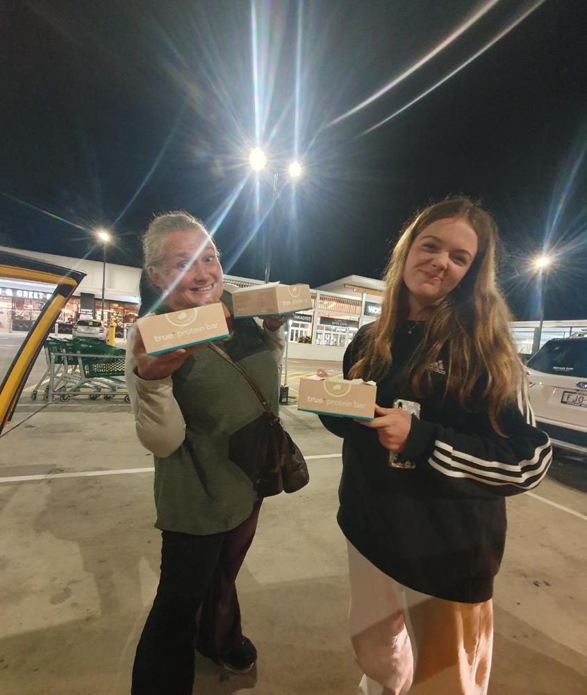 True Protein Bar - Customer Photo From Josie and Nikki