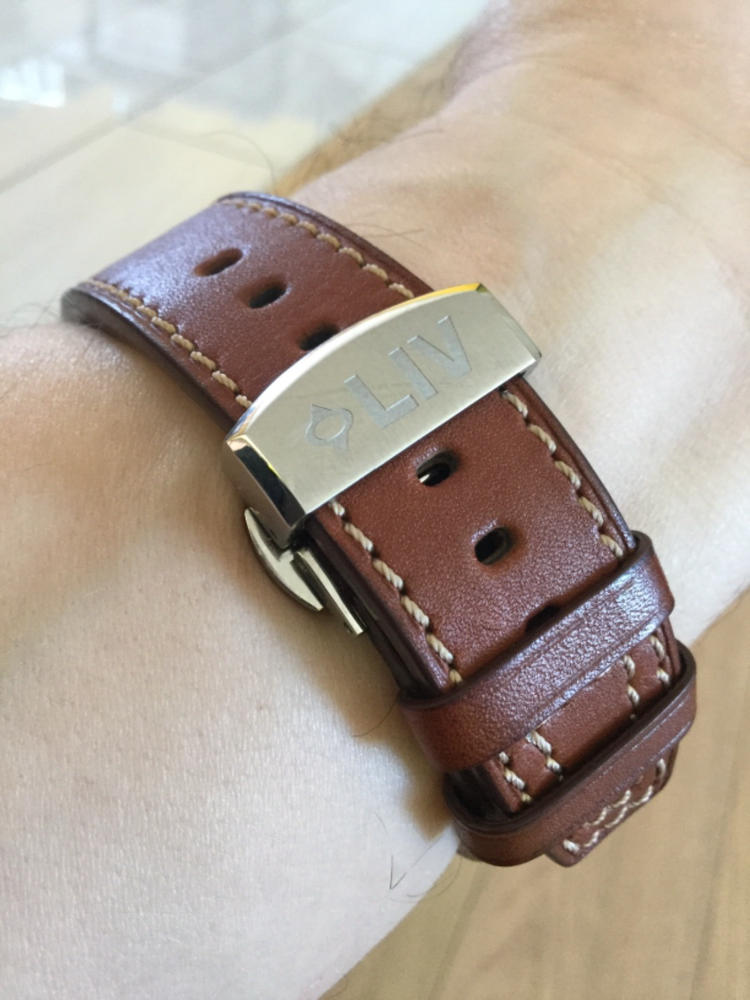 LIV Deployant Buckle - Customer Photo From Tom Poidvin
