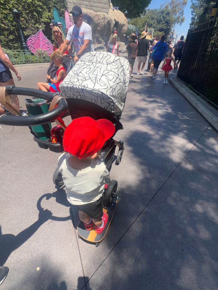 Sidekick Stroller Skateboard - Customer Photo From Brenda Sunga