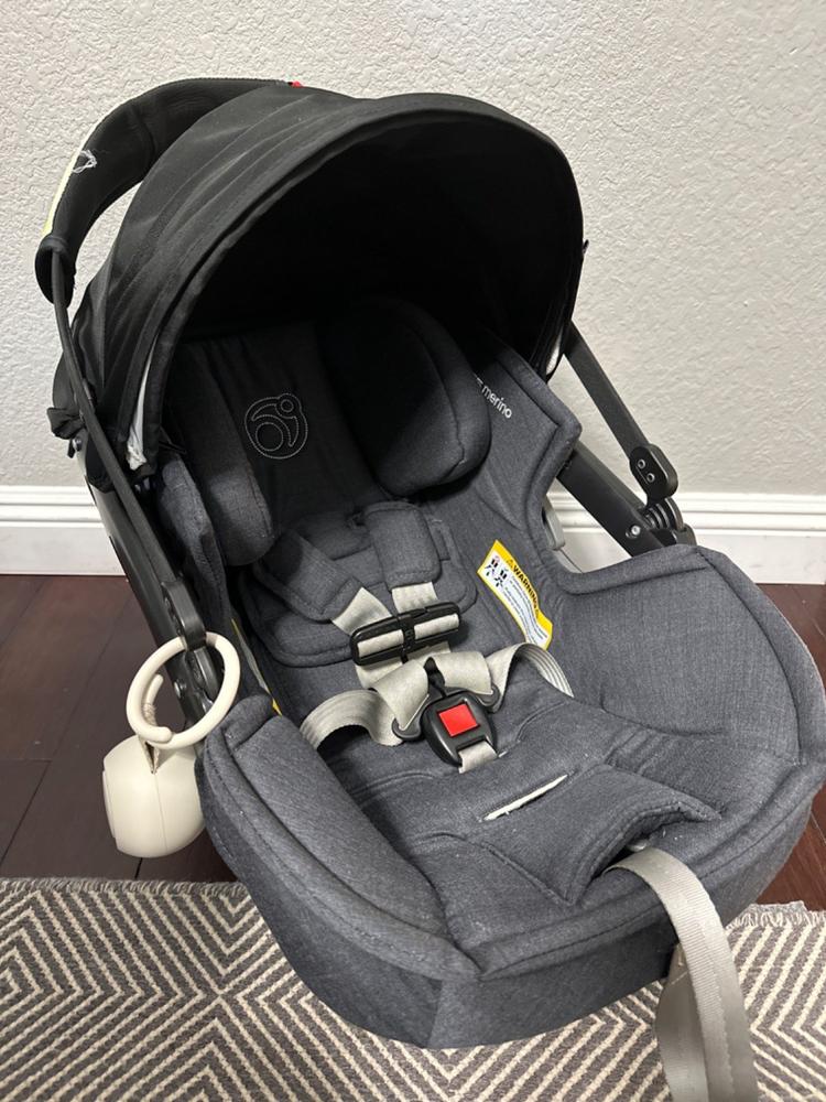 G5 Merino Wool Infant Car Seat Liner - Customer Photo From Amanda Correa