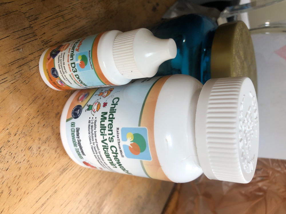 Bundle and Save: Toddler Vitamins with Vitamin D3 and K2 Drops - Customer Photo From Chelsea Newson