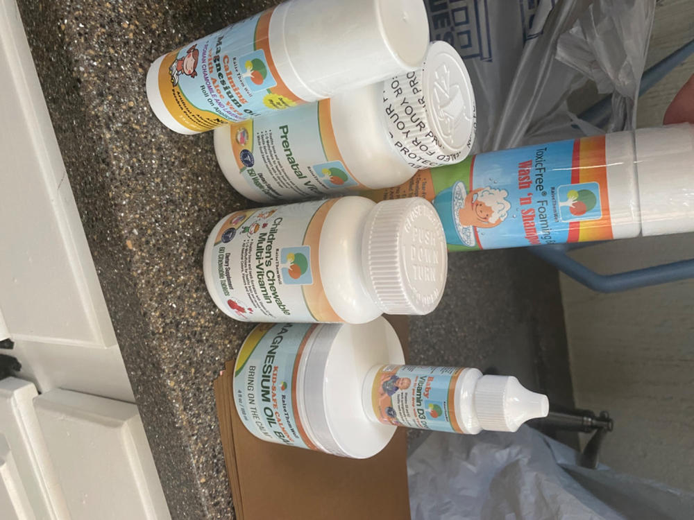 3-Pack, Kid-Safe, Certified ToxicFree® Hand and Surface Sanitizer - 1oz containers - Customer Photo From Elizabeth Gerzymisch