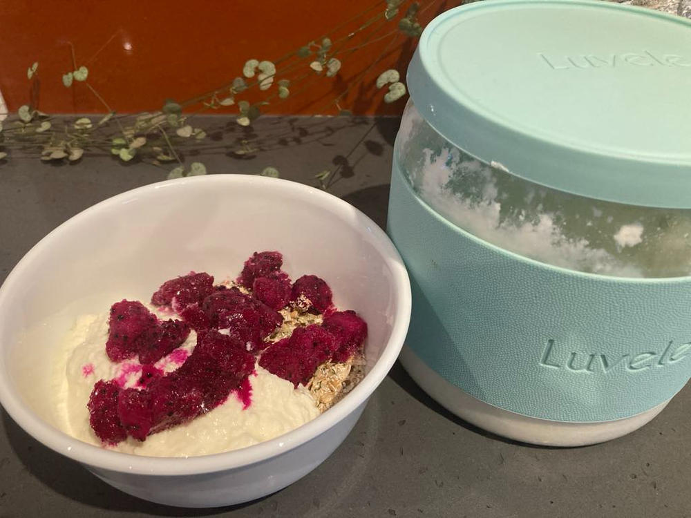 Luvele 2 Litre Glass Yogurt Container | Compatible with Pure Plus Yogurt Maker - Customer Photo From Anonymous