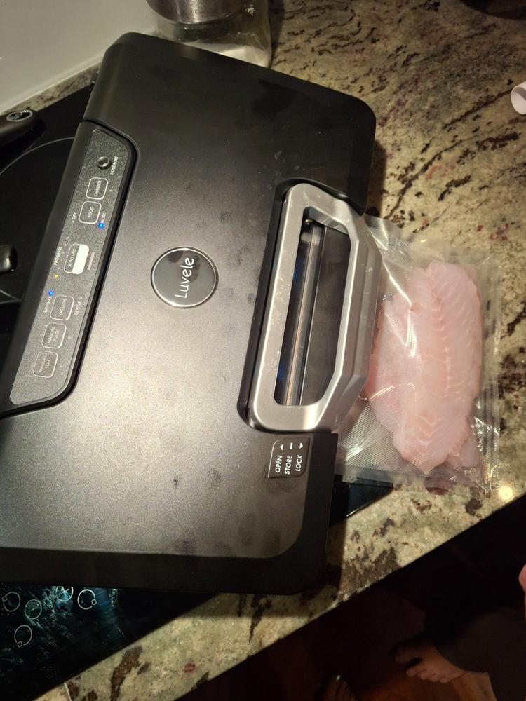 Luvele Deluxe PRO Vacuum Sealer - Customer Photo From Darren Joynes