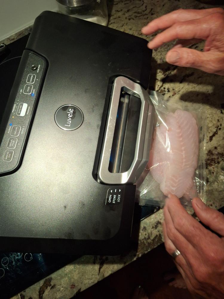 Luvele Deluxe PRO Vacuum Sealer - Customer Photo From Darren Joynes
