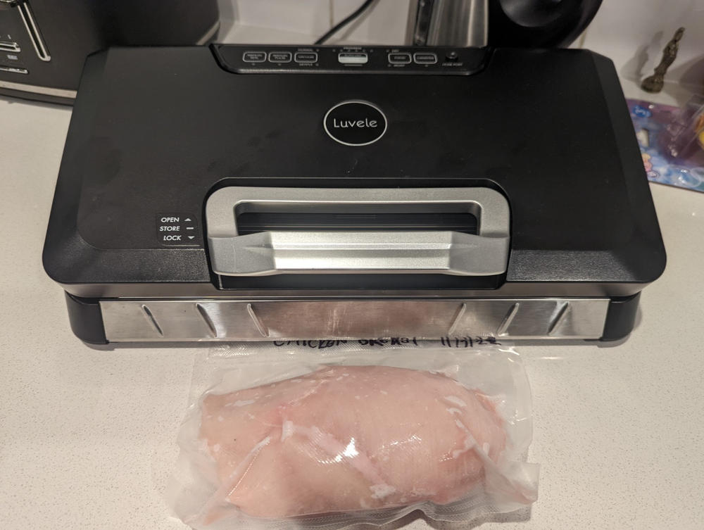 Luvele Vacuum Sealer Bag Rolls | 80m Pack Sous Vide Bags - Customer Photo From Anonymous