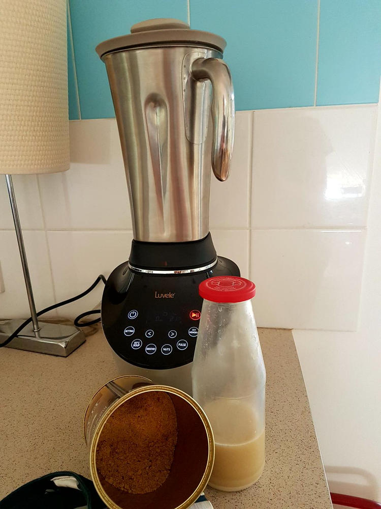 Luvele Vibe Stainless Steel Blender | High Speed Blender Stainless Steel Jug 1.75 Litre - Customer Photo From Shae (Sharon) OReilly