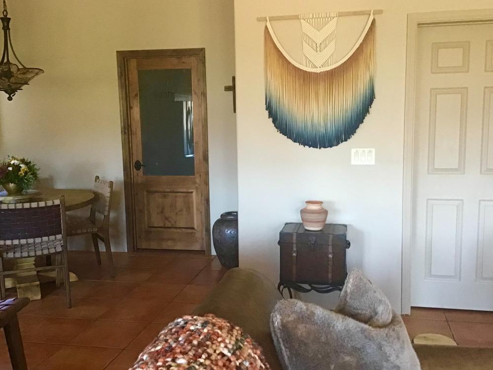 Handmade Fiber Art - EVA Sunset - Customer Photo From Judy Potrzeba