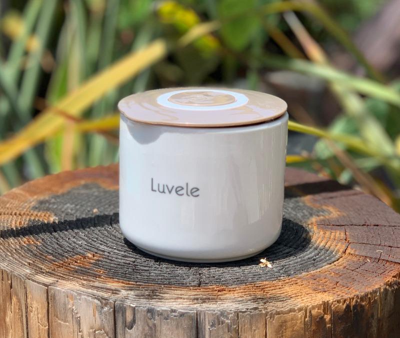 Tarros de cerámica para yogurtera Luvele – 4 x 400 ml