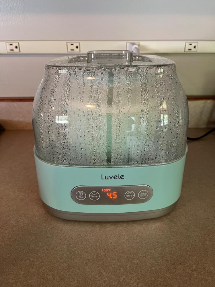 Luvele 2 Litre | (2.1qt.) Glass Yogurt Container | Compatible with Pure  Plus Yogurt Maker