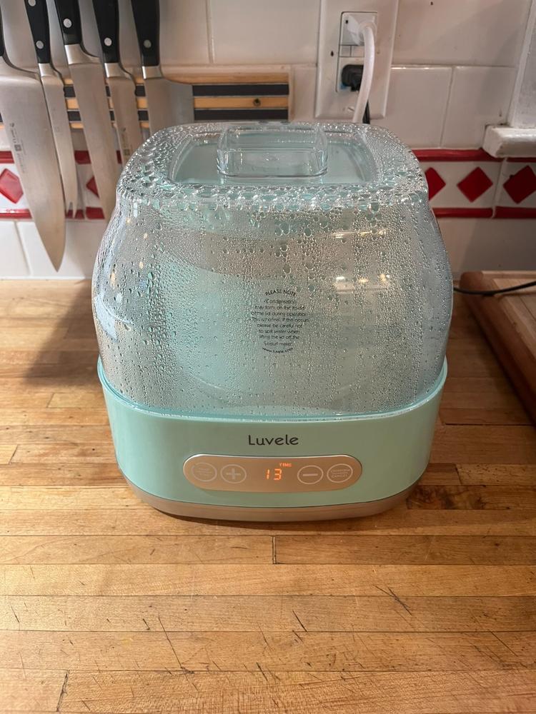 Luvele 2 Litre | (2.1qt.) Glass Yogurt Container | Compatible with Pure Plus Yogurt Maker - Customer Photo From Anonymous