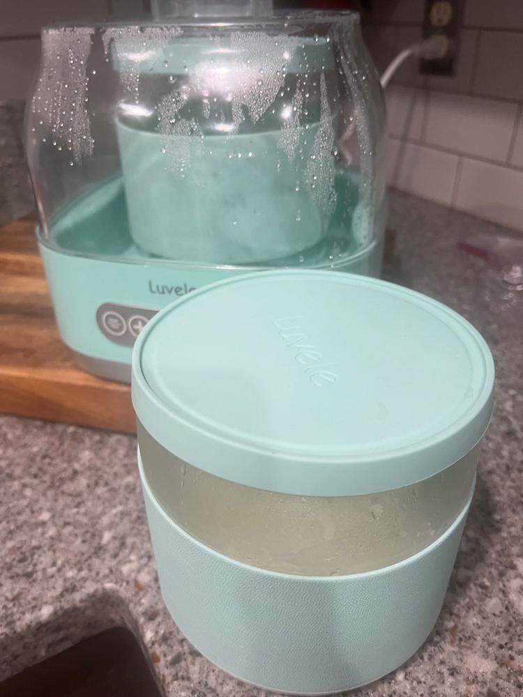 Luvele 2 Litre | (2.1qt.) Glass Yogurt Container | Compatible with Pure Plus Yogurt Maker - Customer Photo From Teresa Sardina