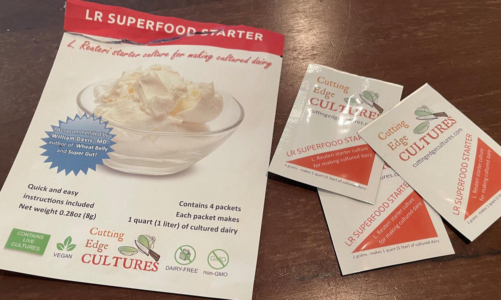L Reuteri Starter Culture - LR Superfood - Customer Photo From Anonymous