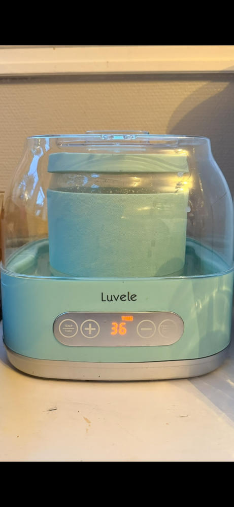 Luvele 2 Litre Glass Yoghurt Container | Compatible with Pure Plus Yoghurt Maker - Customer Photo From Anonymous