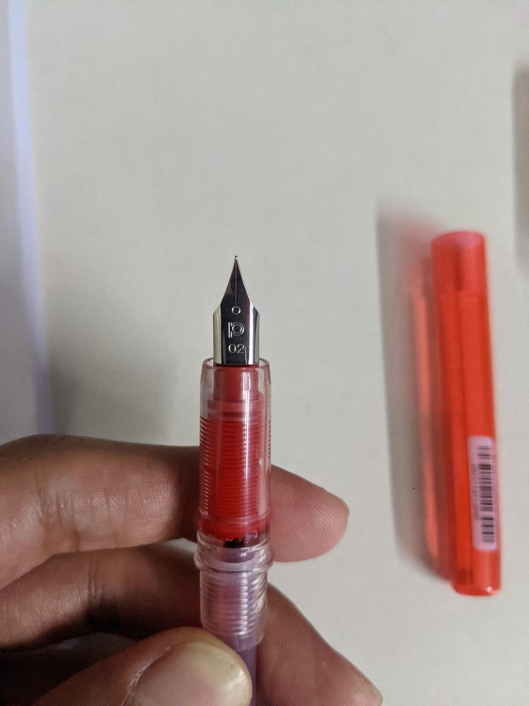 PLATINUM, Fountain Pen - PREPPY RED. - Customer Photo From Madhavan K