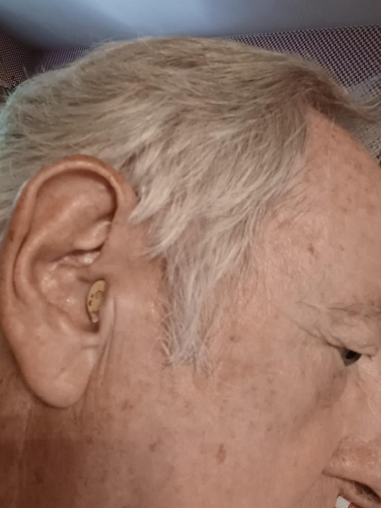 Audien Atom OTC Hearing Aid (Pair) - Customer Photo From James (Jim) Henderson