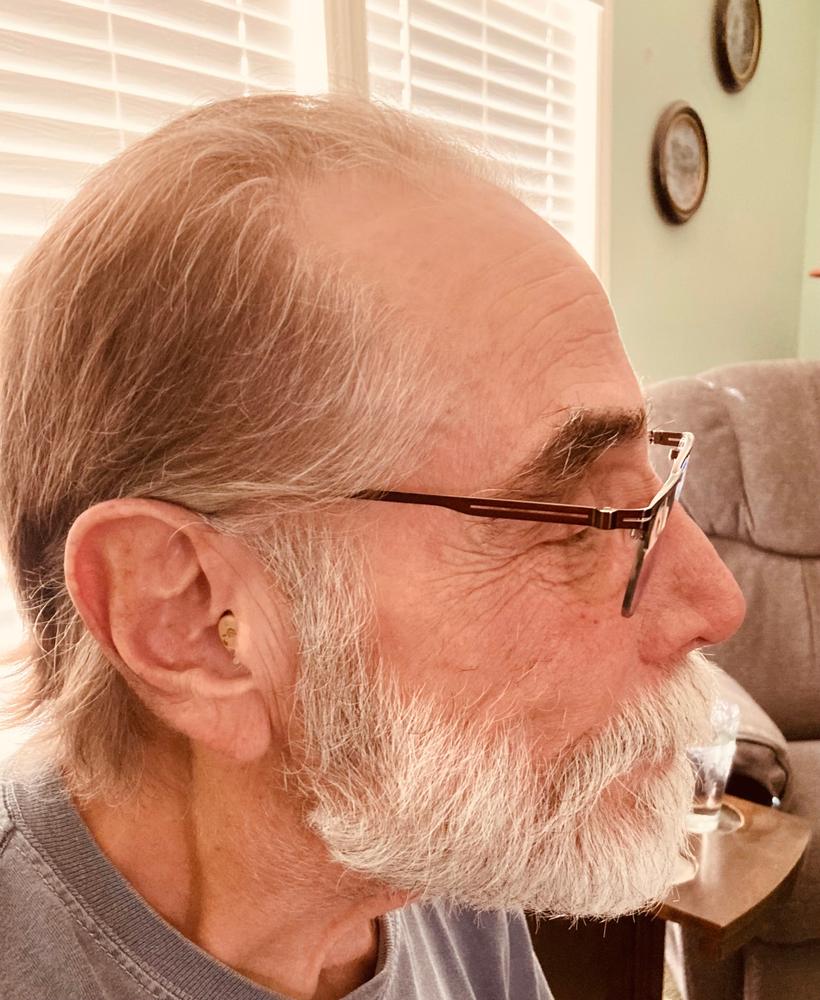 Audien Atom OTC Hearing Aid (Pair) - Customer Photo From Jeff Owings 