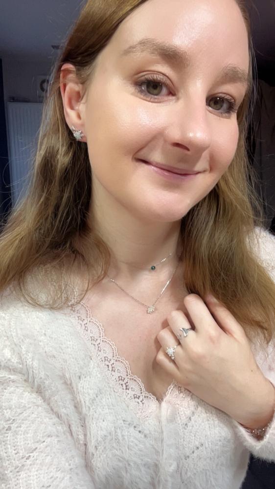 Ensemble Flocon de Neige en argent 925 - Customer Photo From Clelie Perin