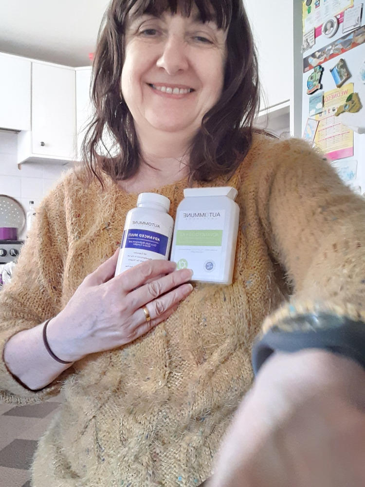 Advanced Multi - Multivitamin and Mineral Complex (with 5-MTHF, D3, K2, B12, CoQ10 and much more!) - Customer Photo From Clare McNamara