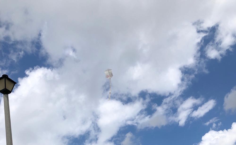 Simple Rokkaku Kite Kit - Customer Photo From Beck M.