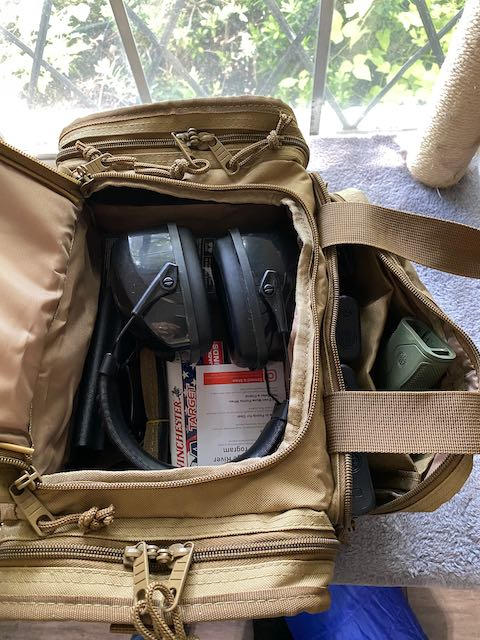 Tactical Range Bag for Handguns and Hunting, Travel Duffel - Customer Photo From Mitchell D. Garnett