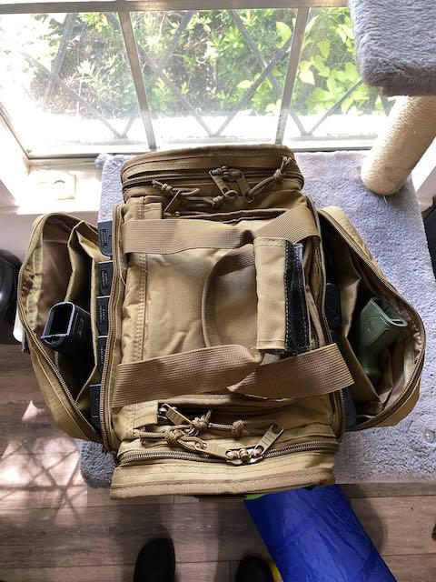 Tactical Range Bag for Handguns and Hunting, Travel Duffel - Customer Photo From Mitchell D. Garnett