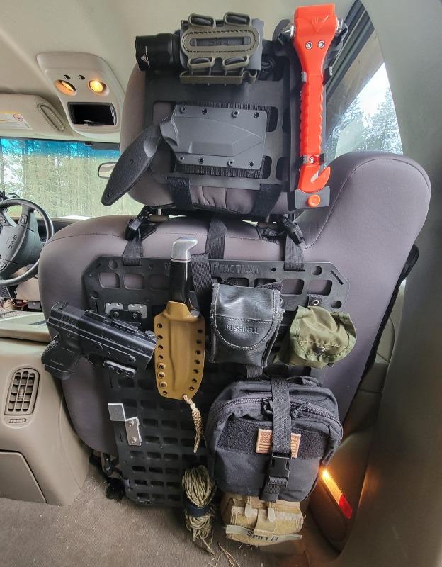 Vehicle Rifle Rack - Buttstock Cup Kit + Rubber Clamp + 15.25 X 25 RMP™ - Customer Photo From Anonymous 