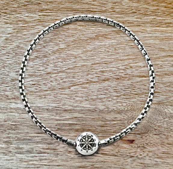 Bracelet for Karma Beads "Blackened" - Customer Photo From clare h.