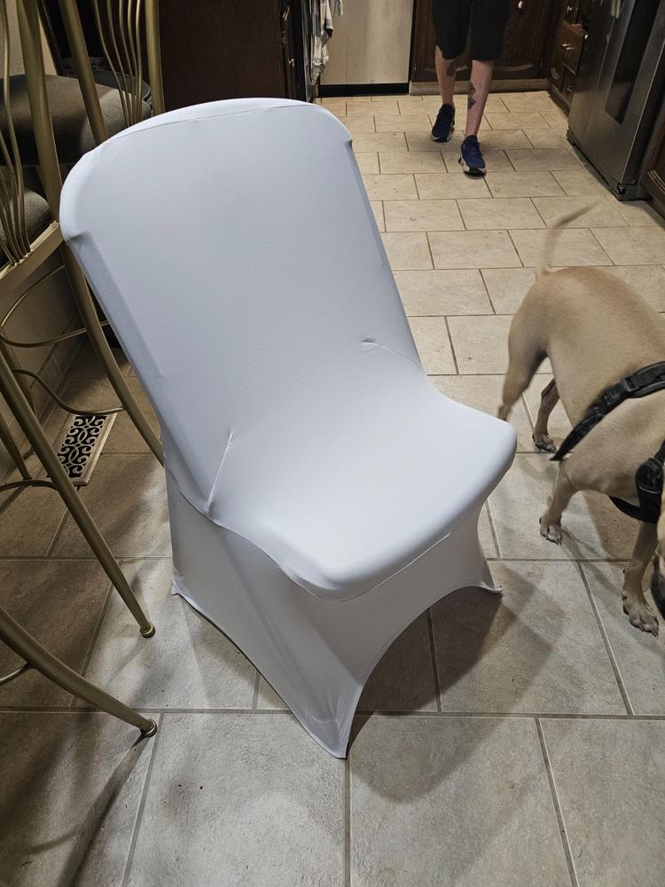 Stretch Spandex Folding Chair Cover Lavender
